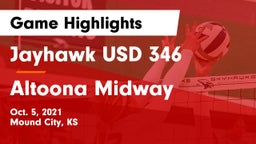 Jayhawk USD 346 vs Altoona Midway Game Highlights - Oct. 5, 2021