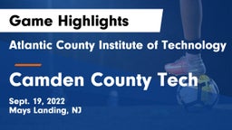 Atlantic County Institute of Technology vs Camden County Tech Game Highlights - Sept. 19, 2022