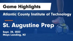 Atlantic County Institute of Technology vs St. Augustine Prep  Game Highlights - Sept. 28, 2022