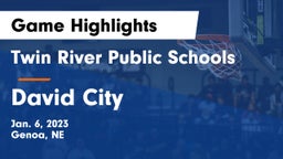 Twin River Public Schools vs David City  Game Highlights - Jan. 6, 2023
