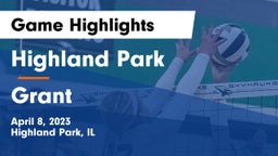 Highland Park  vs Grant  Game Highlights - April 8, 2023