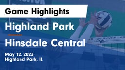 Highland Park  vs Hinsdale Central  Game Highlights - May 12, 2023
