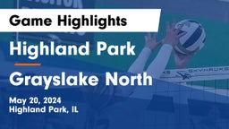 Highland Park  vs Grayslake North  Game Highlights - May 20, 2024