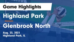 Highland Park  vs Glenbrook North  Game Highlights - Aug. 23, 2021