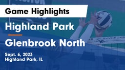 Highland Park  vs Glenbrook North  Game Highlights - Sept. 6, 2023