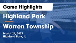 Highland Park  vs Warren Township  Game Highlights - March 24, 2023