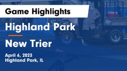 Highland Park  vs New Trier  Game Highlights - April 6, 2023