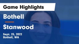 Bothell  vs Stanwood  Game Highlights - Sept. 25, 2022