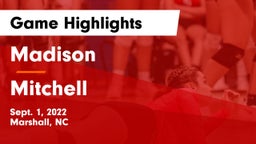 Madison  vs Mitchell  Game Highlights - Sept. 1, 2022
