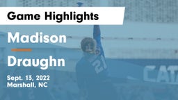 Madison  vs Draughn  Game Highlights - Sept. 13, 2022