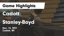 Cadott  vs Stanley-Boyd  Game Highlights - Dec. 14, 2021