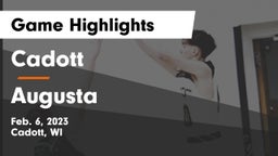 Cadott  vs Augusta  Game Highlights - Feb. 6, 2023