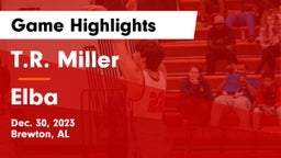 T.R. Miller  vs Elba  Game Highlights - Dec. 30, 2023
