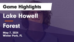 Lake Howell  vs Forest  Game Highlights - May 7, 2024