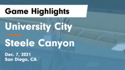 University City  vs Steele Canyon  Game Highlights - Dec. 7, 2021