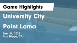 University City  vs Point Loma  Game Highlights - Jan. 24, 2023