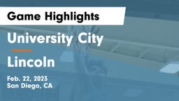 University City  vs Lincoln  Game Highlights - Feb. 22, 2023