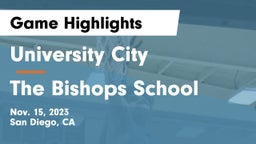 University City  vs The Bishops School Game Highlights - Nov. 15, 2023
