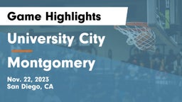 University City  vs Montgomery  Game Highlights - Nov. 22, 2023