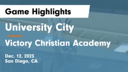 University City  vs Victory Christian Academy Game Highlights - Dec. 12, 2023