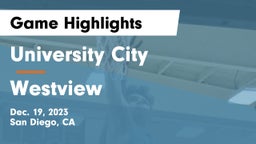 University City  vs Westview  Game Highlights - Dec. 19, 2023