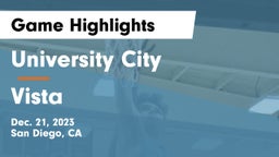 University City  vs Vista  Game Highlights - Dec. 21, 2023