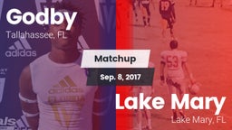 Matchup: Godby  vs. Lake Mary  2017