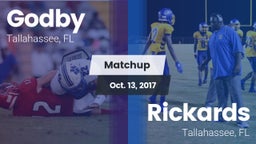 Matchup: Godby  vs. Rickards  2017