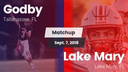 Matchup: Godby  vs. Lake Mary  2018