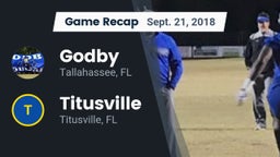 Recap: Godby  vs. Titusville  2018