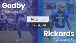 Matchup: Godby  vs. Rickards  2018
