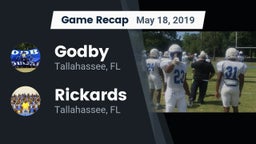 Recap: Godby  vs. Rickards  2019
