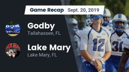 Recap: Godby  vs. Lake Mary  2019