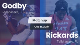 Matchup: Godby  vs. Rickards  2019