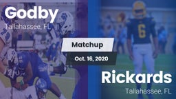 Matchup: Godby  vs. Rickards  2020