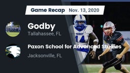Recap: Godby  vs. Paxon School for Advanced Studies 2020