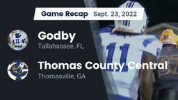 Recap: Godby  vs. Thomas County Central  2022
