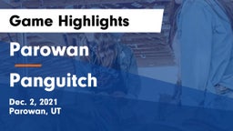Parowan  vs Panguitch Game Highlights - Dec. 2, 2021