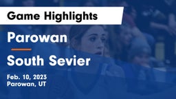Parowan  vs South Sevier  Game Highlights - Feb. 10, 2023