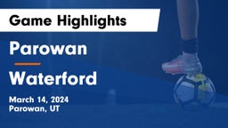 Parowan  vs Waterford  Game Highlights - March 14, 2024