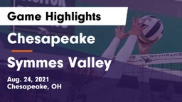 Chesapeake  vs Symmes Valley Game Highlights - Aug. 24, 2021