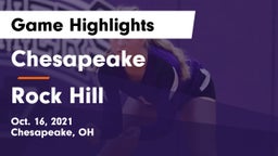 Chesapeake  vs Rock Hill  Game Highlights - Oct. 16, 2021