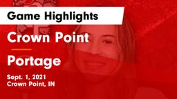 Crown Point  vs Portage  Game Highlights - Sept. 1, 2021