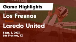 Los Fresnos  vs Laredo United Game Highlights - Sept. 5, 2023