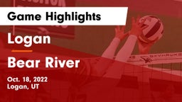 Logan  vs Bear River  Game Highlights - Oct. 18, 2022