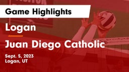 Logan  vs Juan Diego Catholic  Game Highlights - Sept. 5, 2023