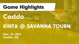 Caddo  vs KINTA @ SAVANNA TOURN Game Highlights - Dec. 16, 2021