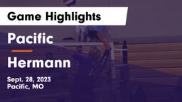 Pacific  vs Hermann  Game Highlights - Sept. 28, 2023