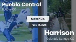 Matchup: Pueblo Central High vs. Harrison  2016