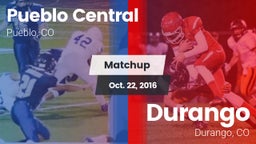 Matchup: Pueblo Central High vs. Durango  2016
